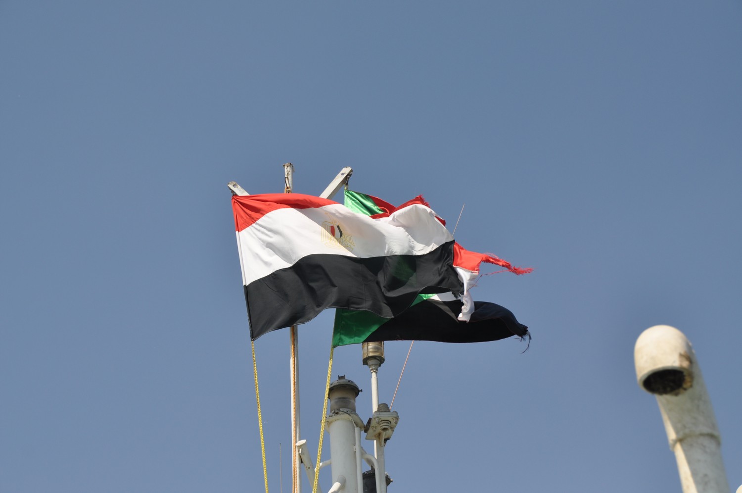 Flag of Egypt and Sudan