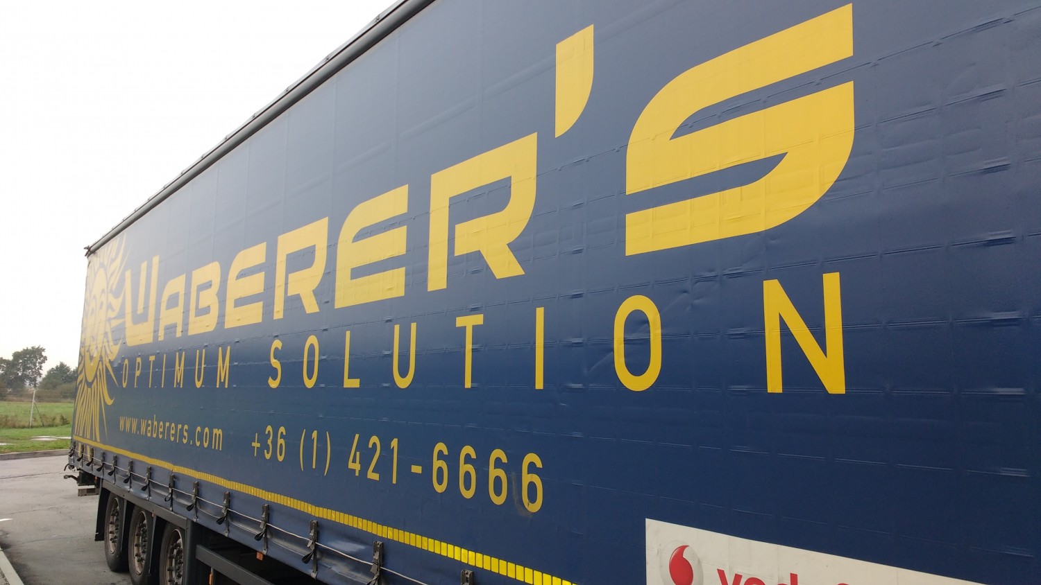 Waberer's Solution truck to Budapest