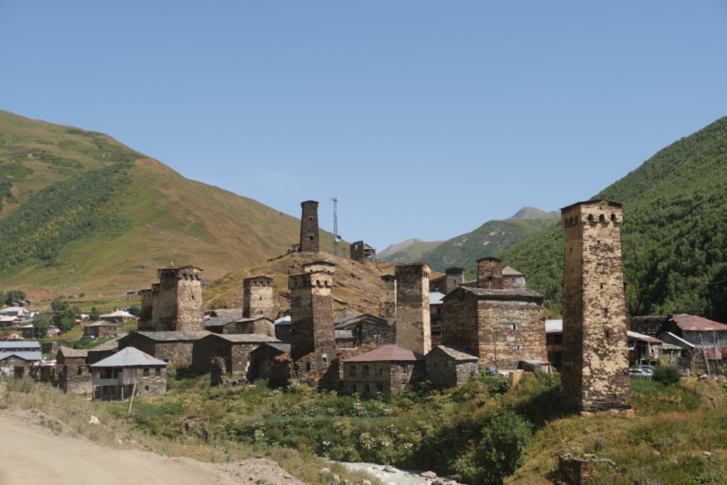 Svan towers of Ushguli