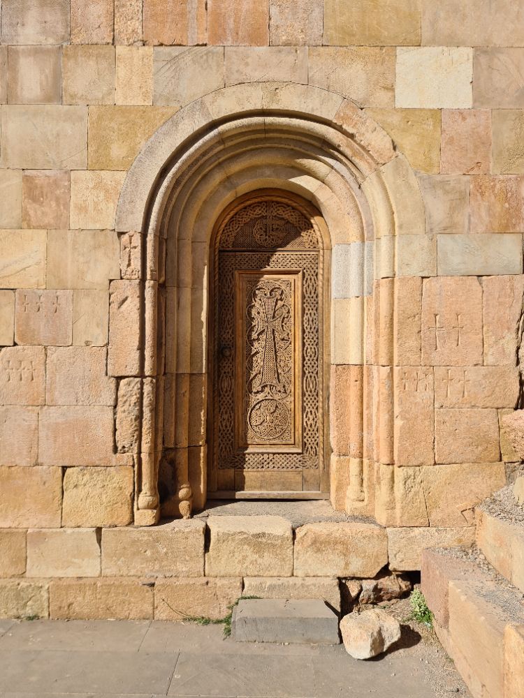 A door at the monastery