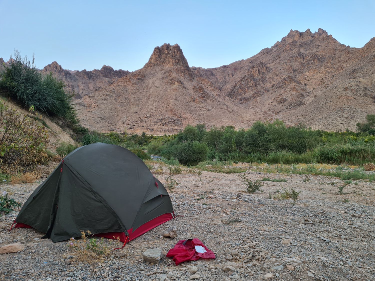 Our first night in Iran