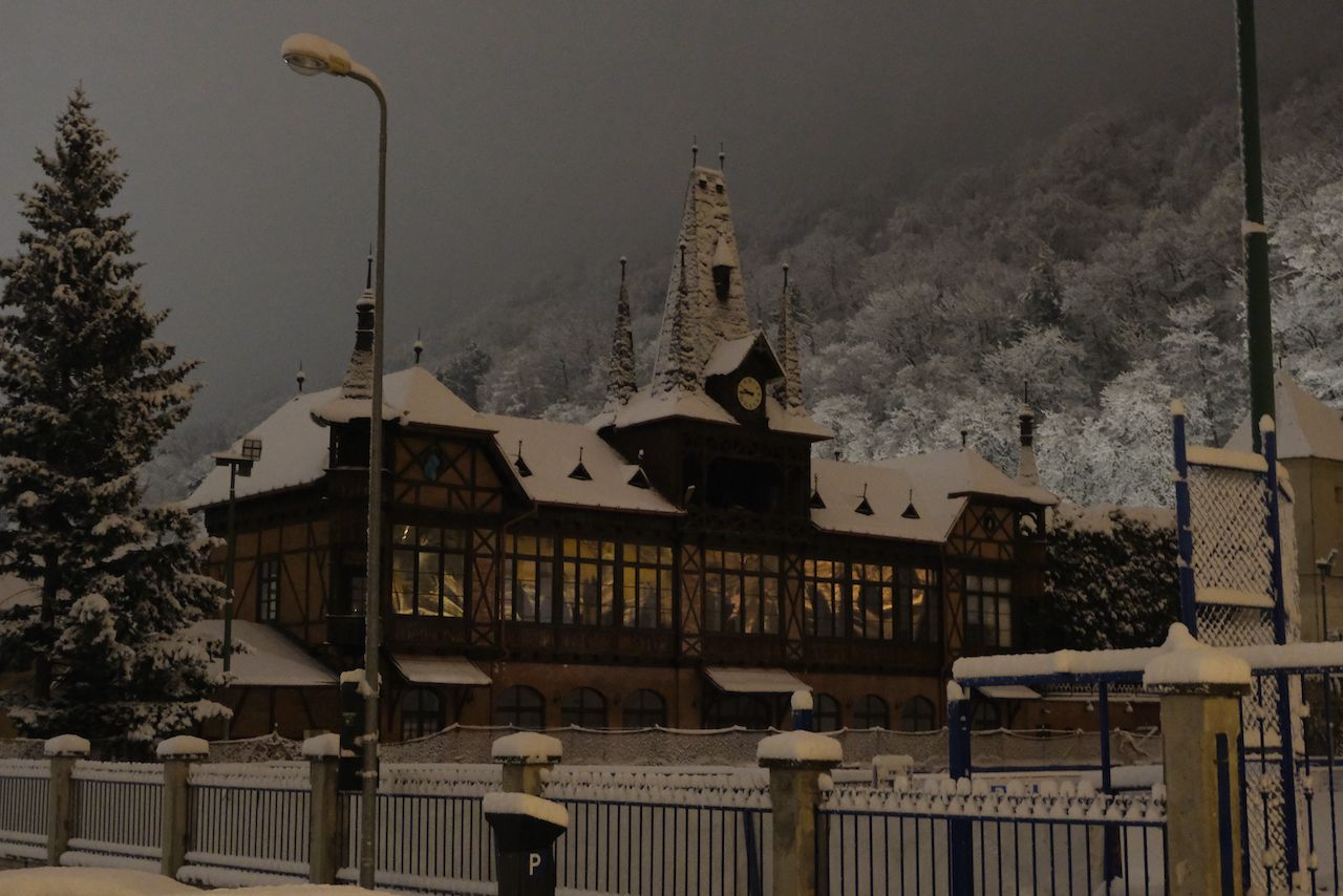 Fresh snow in Brașov