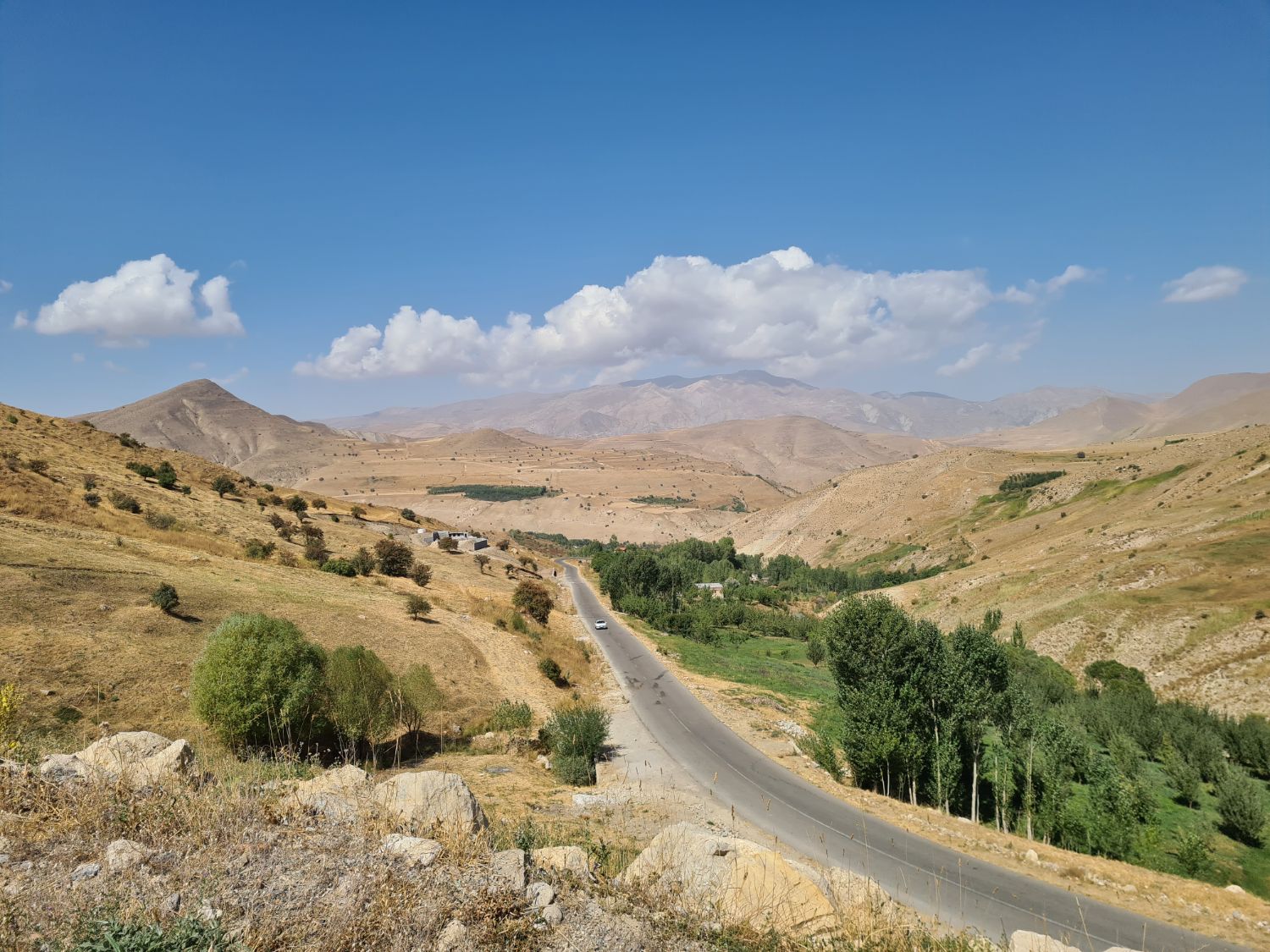 Incredible landscapes before Tabriz