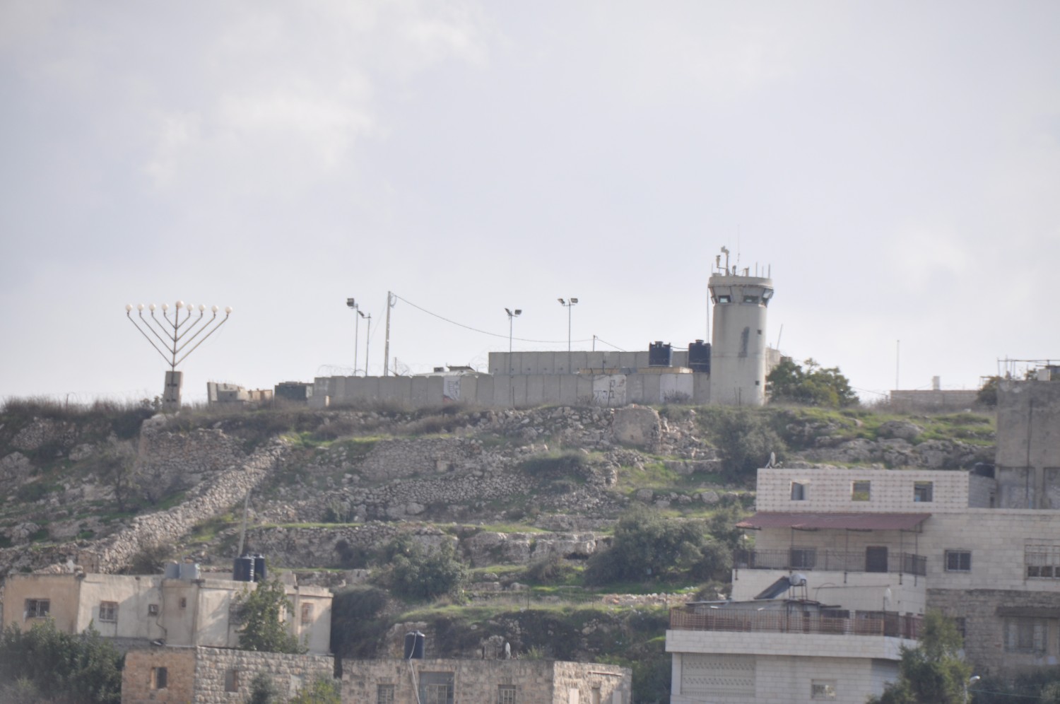 Israeli outpost and Hanukkah