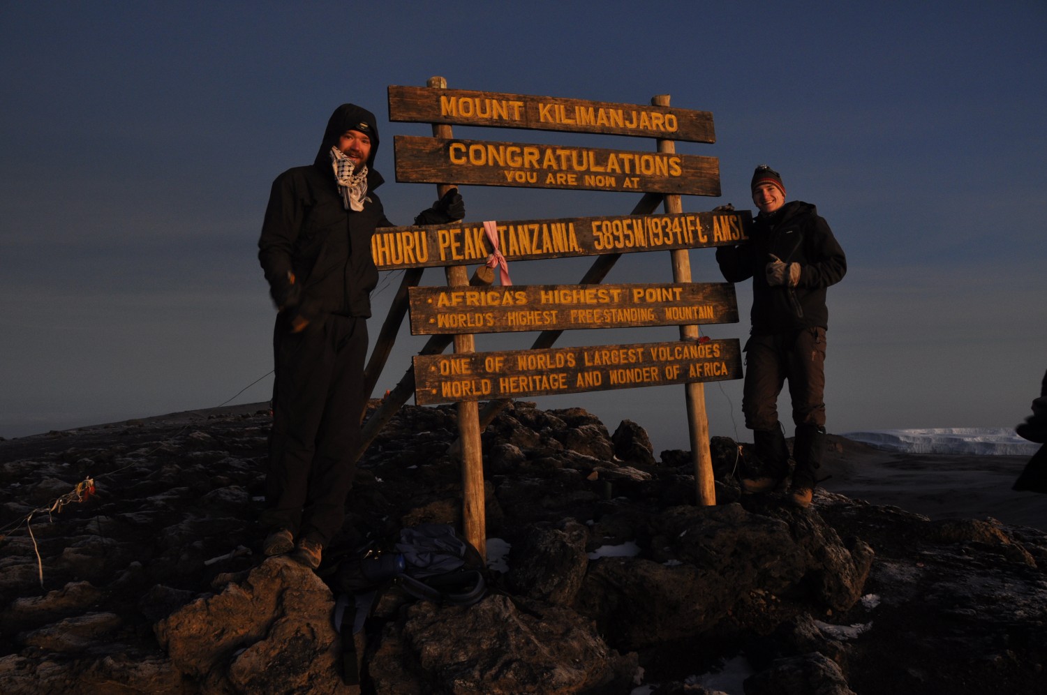 Kilimanjaro summit!