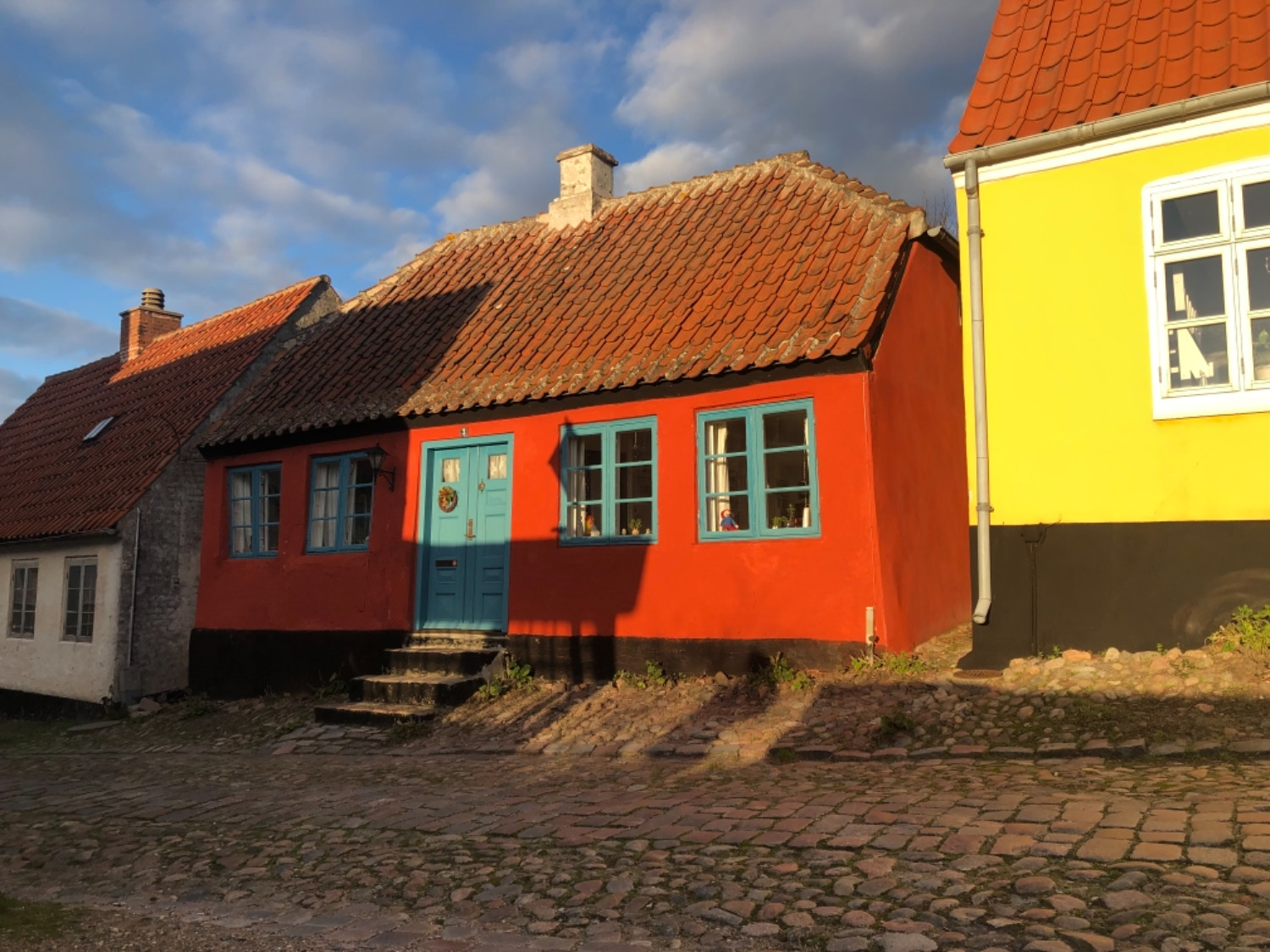 Colourful old house
